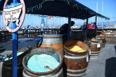 Bath salts, Fishermans Wharf, San Francisco, California