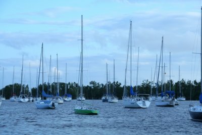 Coconut Grove harbor, Miami Florida