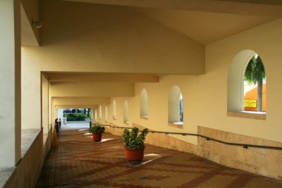 Museum corridor, Miami Florida