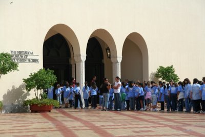 Visiting historical Museum, Miami Florida