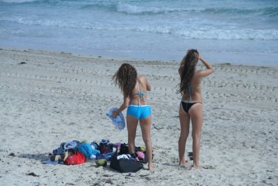 Girls, Miami beach
