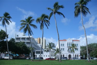 Architecture of Miami Beach, Florida USA