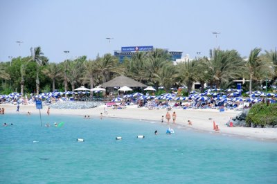 Public beach, Abu Dhabi UAE