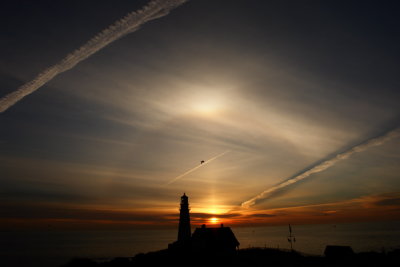 DSC06209.jpg AMAZING CELESTIAL MOMENT AT PORTLAND HEAD LIGHT DAWN! lighthouses by donald verger