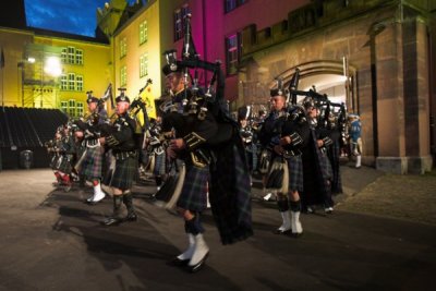 Massed Pipes and Drums