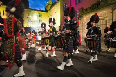 Massed Pipes and Drums