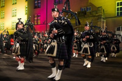 Massed Pipes and Drums