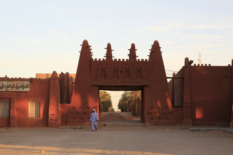 One of the gates in Timmimoun.
