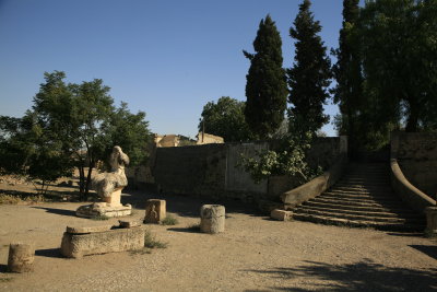a roman site .in the vecinity of the mosque.