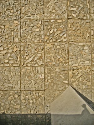 the stoning wall where Abraham (pbuh)stoned the devil.