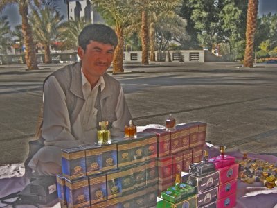 a kazakh in medina.