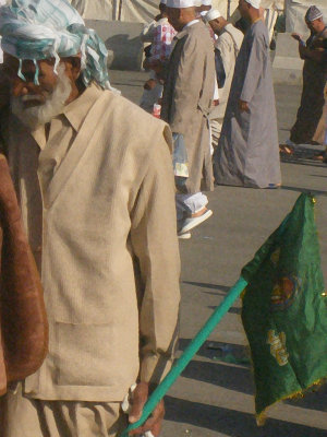 The flag bearer,afghanistan