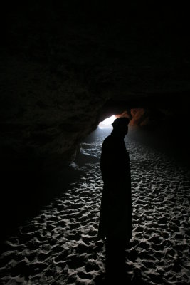 Osama Binladen in his cave  :)