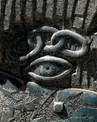 Bodie Cemetery - All Seeing Eye