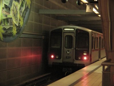 No. Hollywood Subway