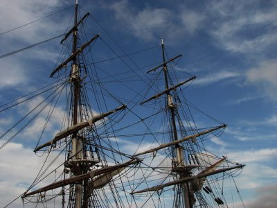 Tall Ship's Masts