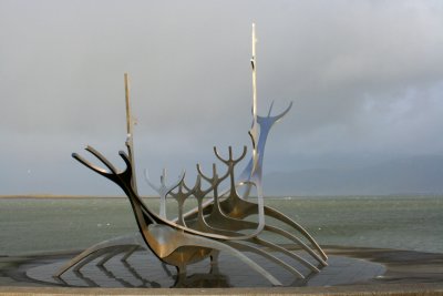 Viking Ship Sculpture, Reykjavik