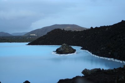 Blue Lagoon at Night