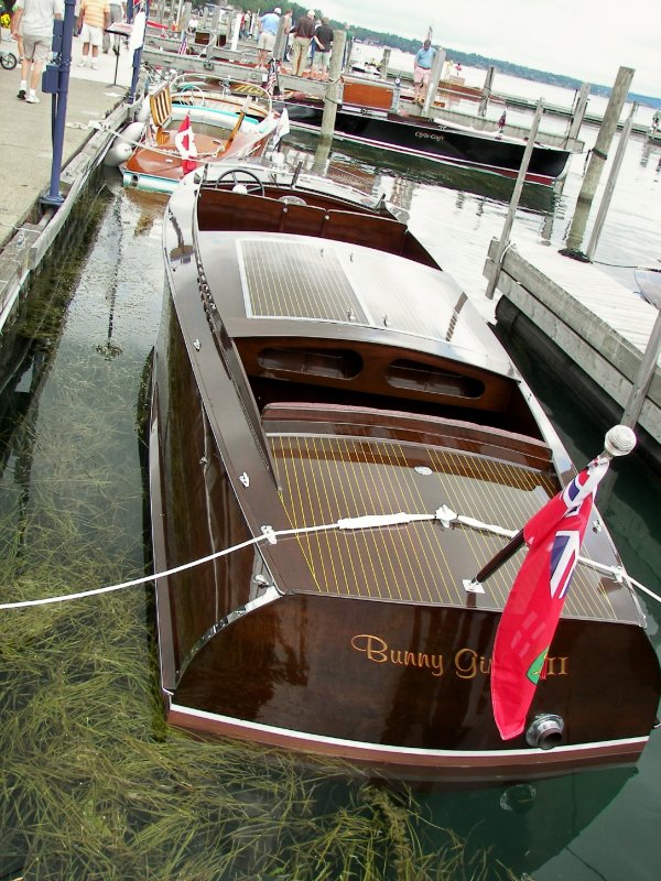 THE BOATS IN THE WATER - All polished and ready to go!
