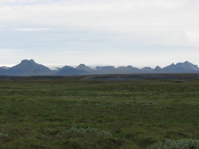 Langjkul from Gullfoss I