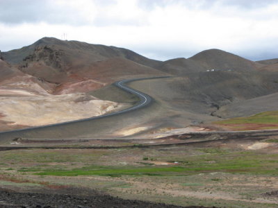 The road at Namaskard