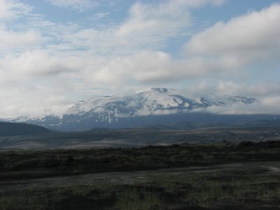 Hekla from Slvahraun I