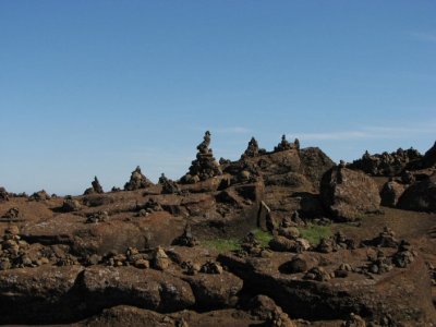 Sculptures close to Maelifell II