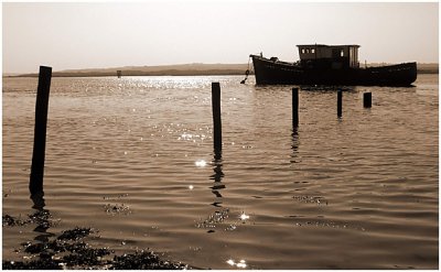 The old Barmouth boat