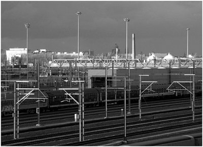 Station Vorst Zuid, seen from my office