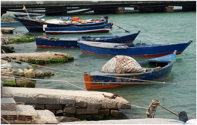 Fishermen boats