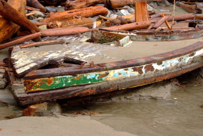 Beached Boat 1