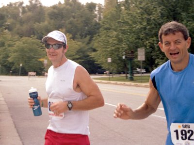 Tim and Bob Cruising along at 25 miles