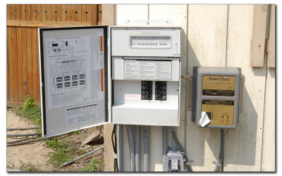 pool control panel