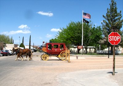 Stagecoach on Allen Street