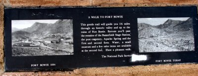 Trail head sign
