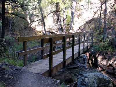 Trail to the cliff dwellings