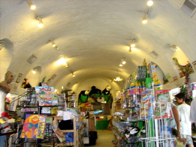 To find a toy store in the belly of the beast