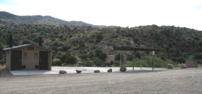 Trail head and parking