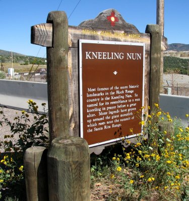 kneeling nun historic marker