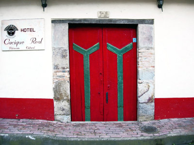 Cacique real hotel ..its unique door