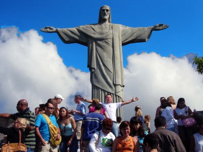 Rio De Janeiro cristo redentor  El Corcobado