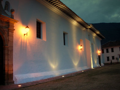 Villa de Leyva  De noche