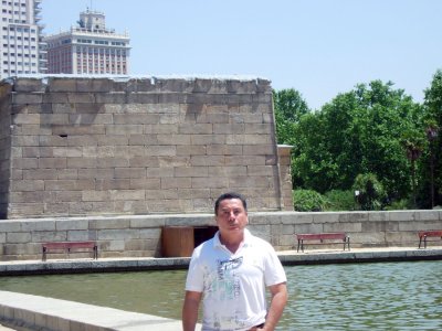 An Egyptian temple in Madrid