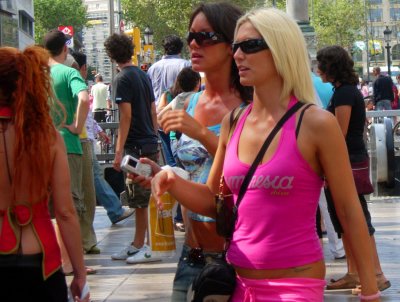 Beauty it is all aver Barcelona