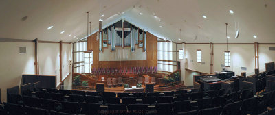 Hendricks Ave Baptist Church - Interior Panorama