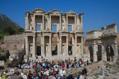 28080 - Library at Ephesus, Turkey