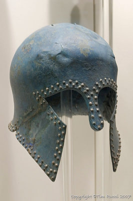 27213 - Bronze Corinthian helmet