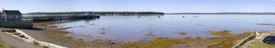 St Andrews Harbor, NB Panorama