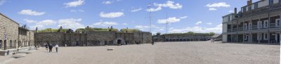 Inside the Halifax Citadel Panorama