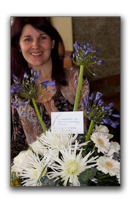 Donna's birthday flowers